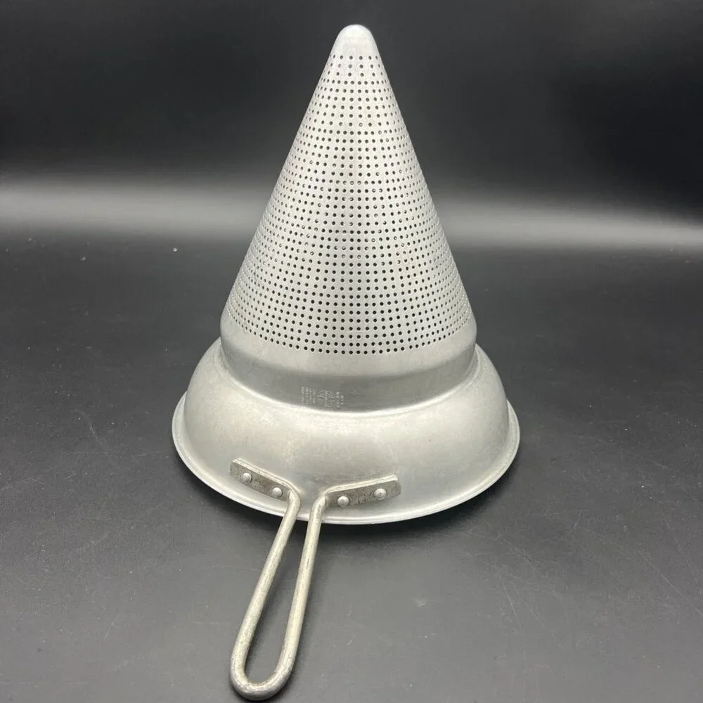 Vintage Wear-Ever No. 8 Aluminum Strainer Colander Canning Sieve Ricer USA